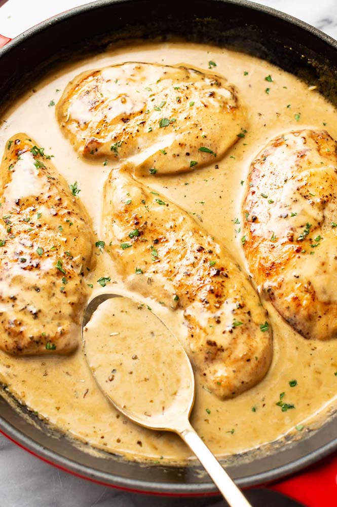 Creamy Maple Chicken